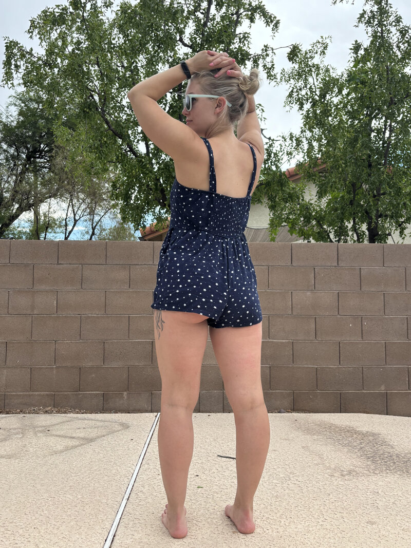 Exclusive photo of beautiful Ass by Allie Opal (@allie.opal) and real Amateur, Glasses and Blonde