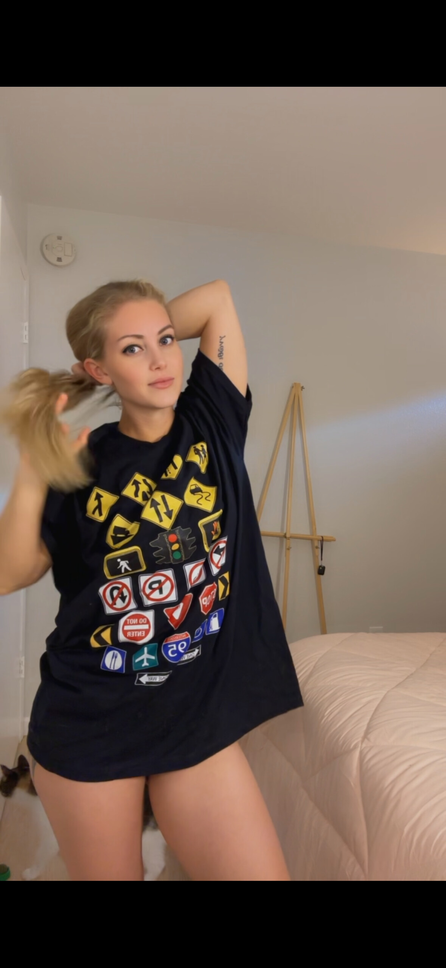Exclusive photo of beautiful Amateur by Allie Opal (@allie.opal) and real Blonde, Homemade and Cute