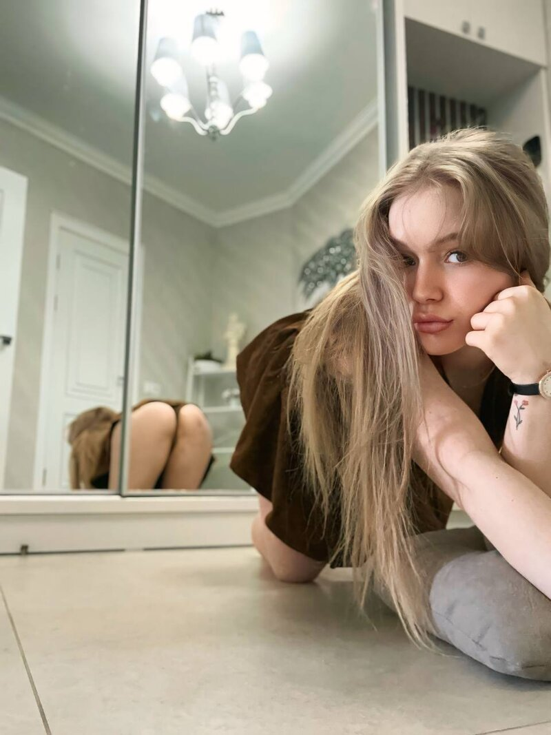 Exclusive photo of beautiful Ass by BunnyByte (@bunnybytee) and real AssholeBehindThong, Booty and Blonde