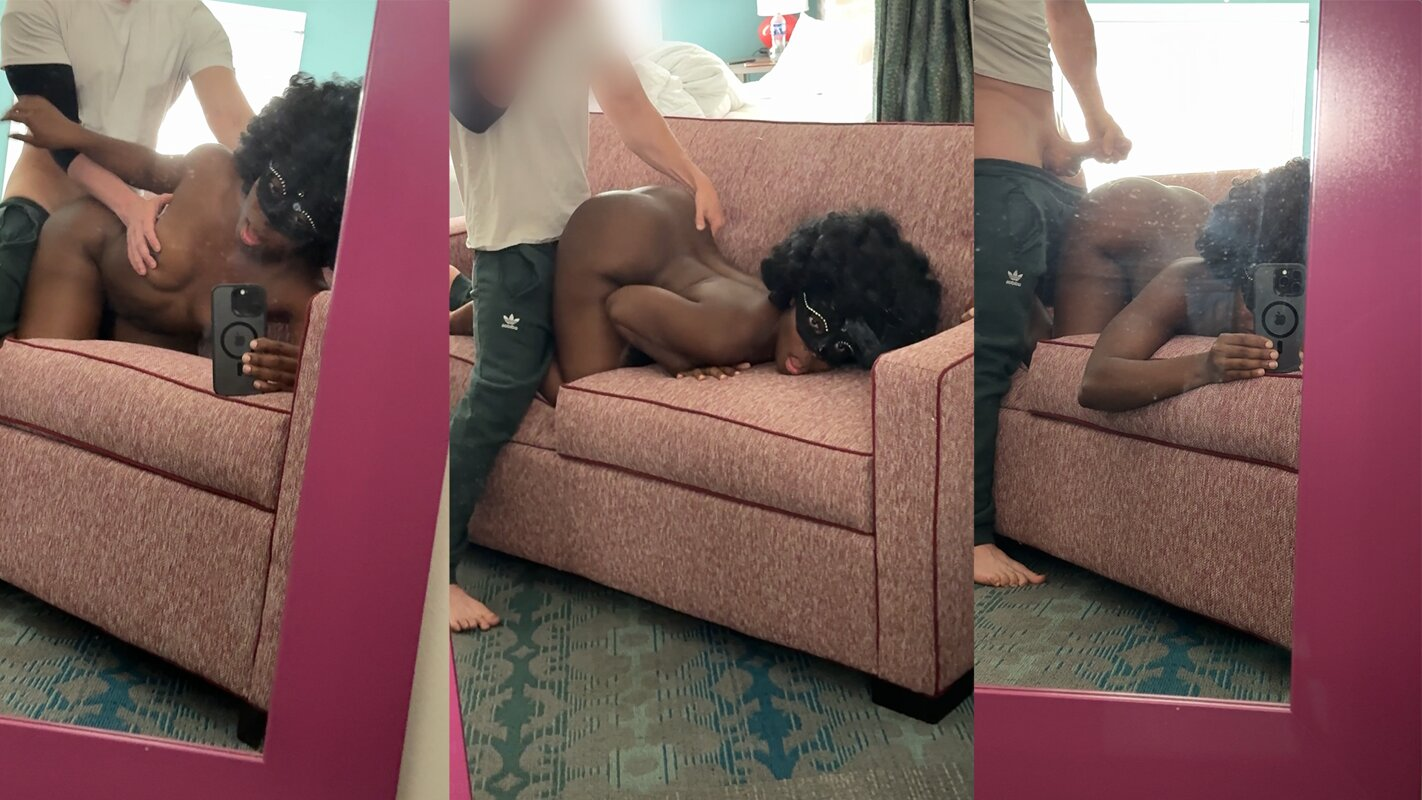 Exclusive photo of beautiful Amateur by Ebony Butts (@ebonybutts) and real Backshots, Couch Sex and Couple