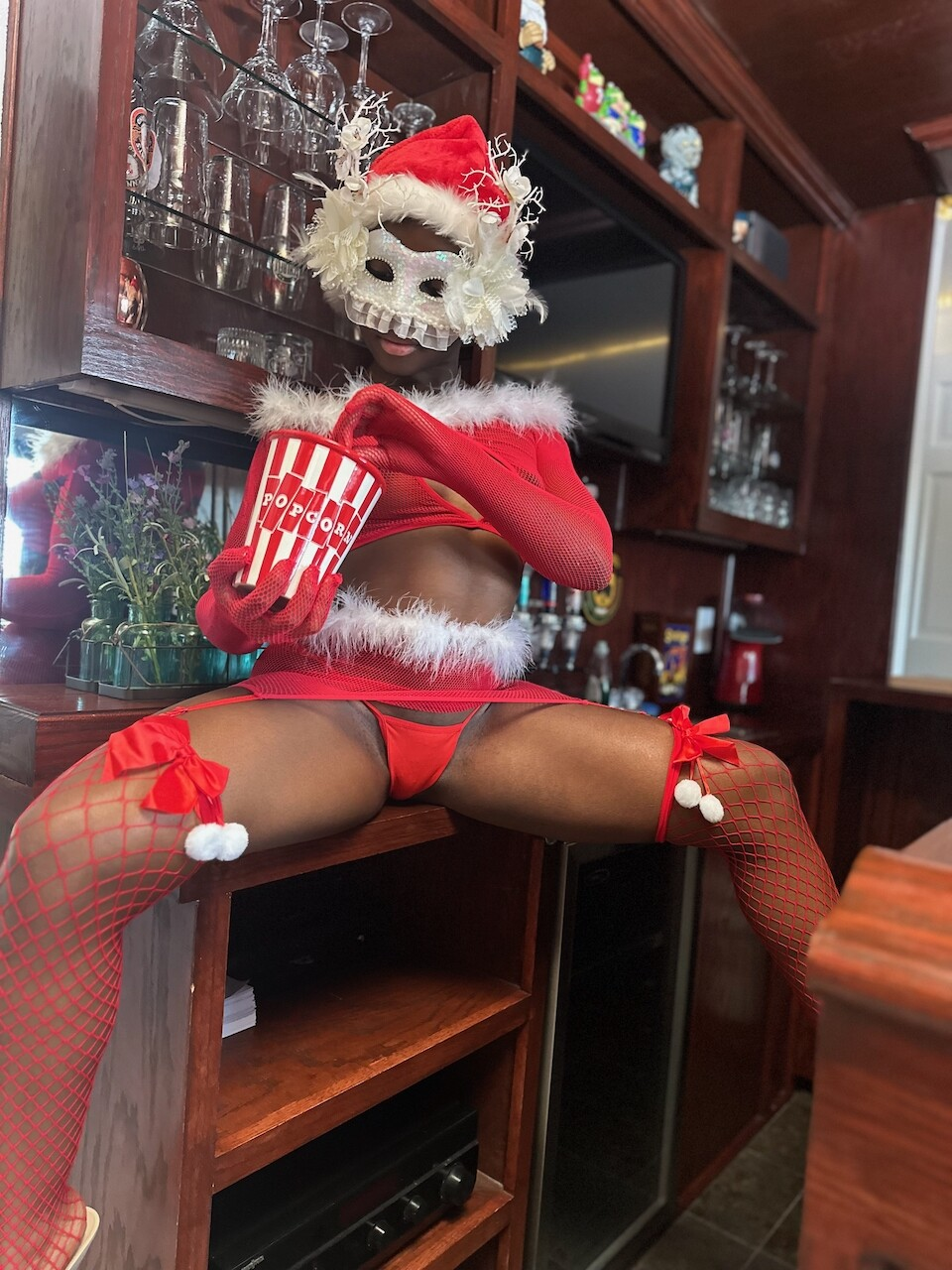 Exclusive photo of beautiful Ass by Ebony Butts (@ebonybutts) and real Amateur and Christmas