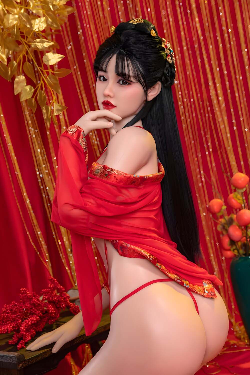 Exclusive photo of beautiful Belly Button by @firstdolls and real belly, Chinatsu Yukimi and Callie Cosplay