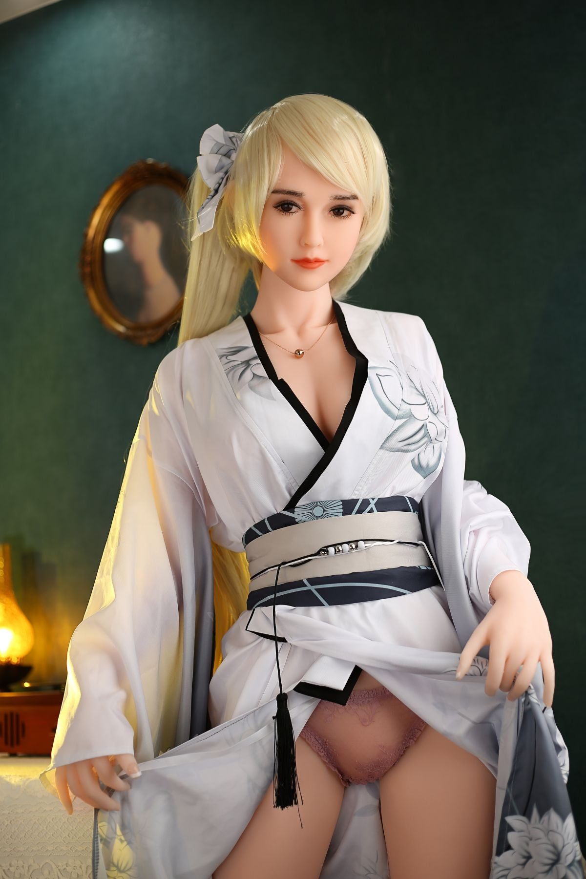 Exclusive photo of beautiful Bed Sex by @firstdolls and real Cosplay and Chair Sex