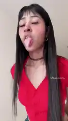 dripping-mouth-cum photo 1