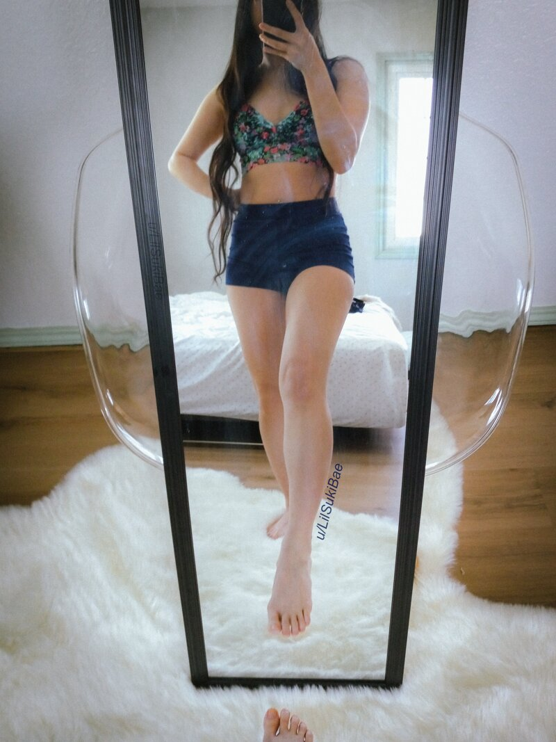 Exclusive photo of beautiful Asian by Lil Suki Bae (@lilsukibae) and real Cute and Long Hair