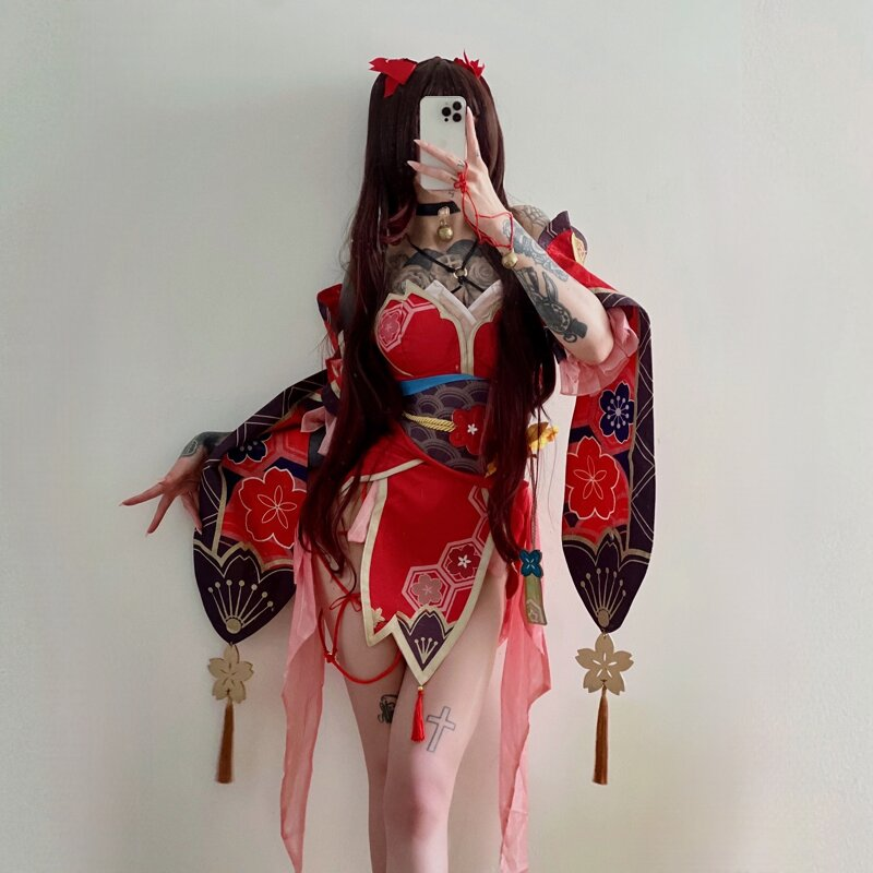 Exclusive photo of beautiful Cosplay by luna 🌱 (@lunara_fawn) and real Egirl and OnlyFans