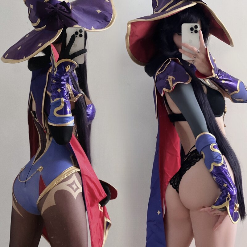 Exclusive photo of beautiful Booty by luna 🌱 (@lunara_fawn) and real Bubble Butt and Cosplay