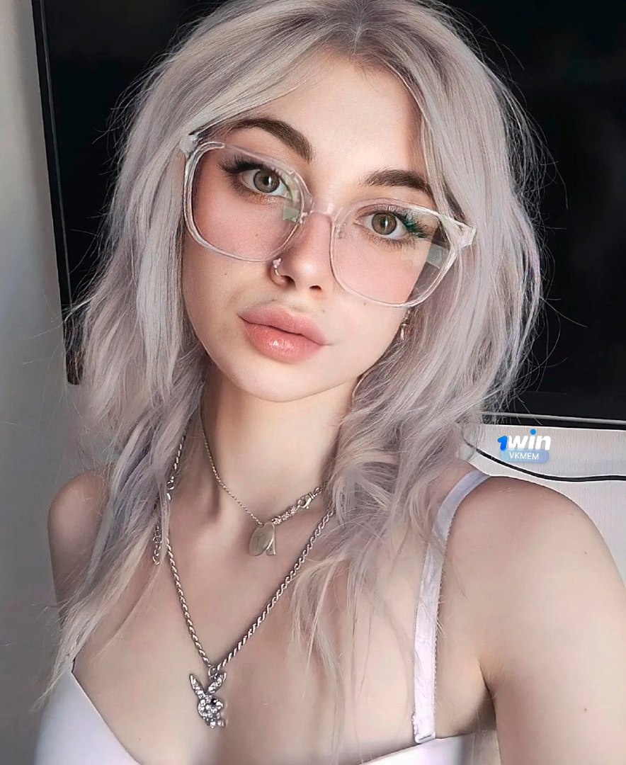 Exclusive photo of beautiful Brown Eyes by Only Girls (@only-girls) and real Glasses, NSFW and White Hair