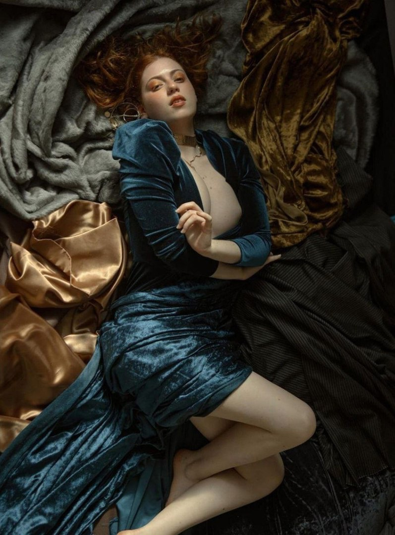 Exclusive photo of beautiful Dress by Only Girls (@only-girls) and real Female and Long Hair