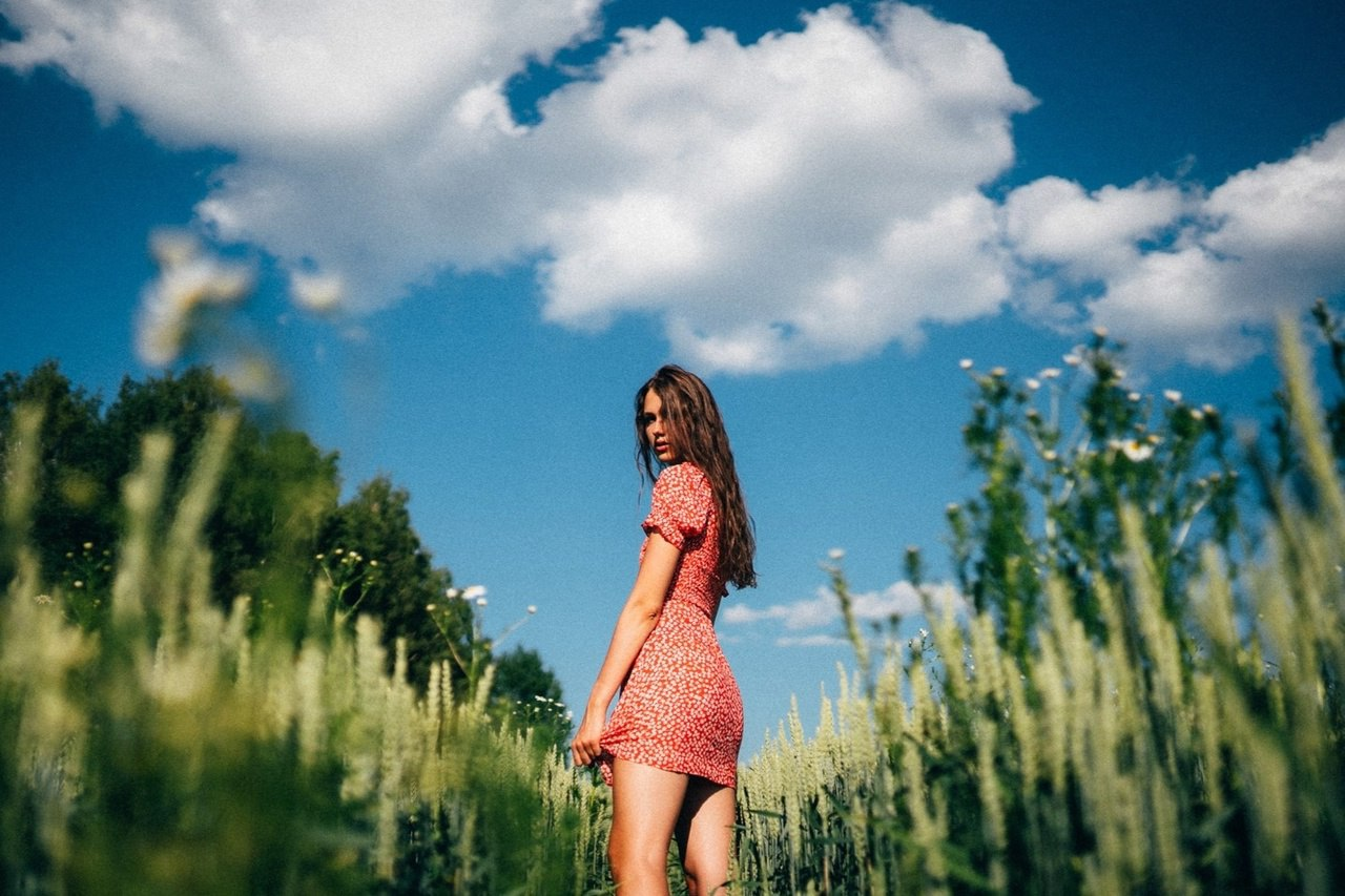Exclusive photo of beautiful Brunette by Only Girls (@only-girls) and real Dress and Model