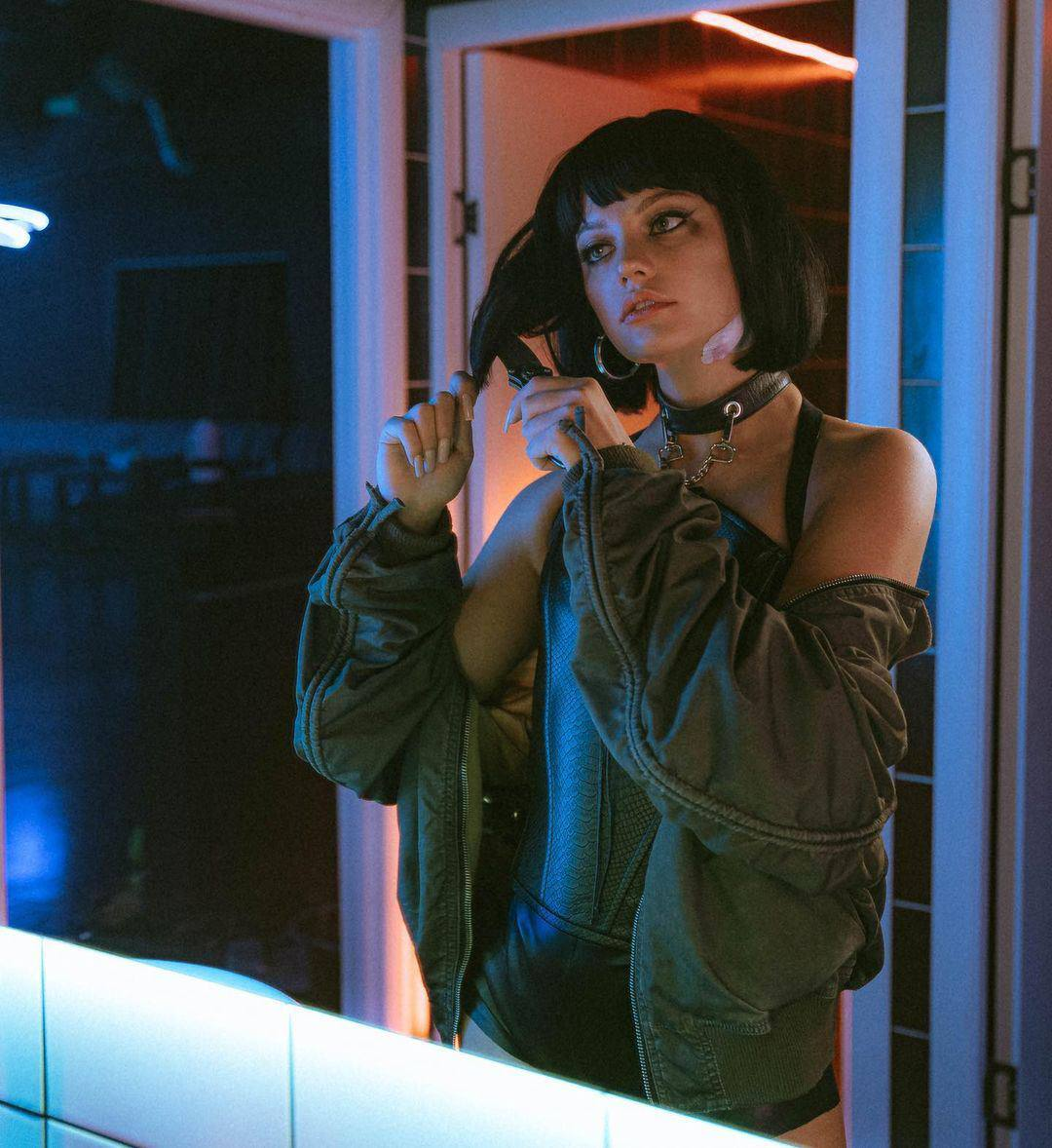 Exclusive photo of beautiful Bathroom by Only Girls (@only-girls) and real Bangs, Mirror and Female