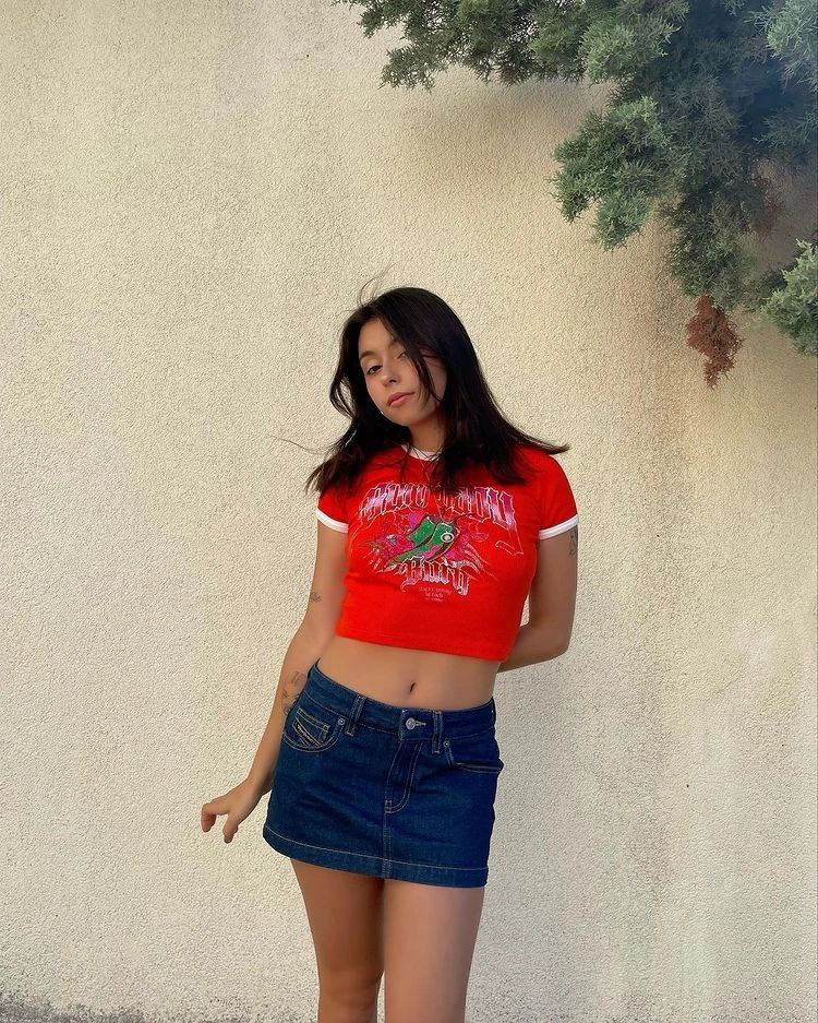 Exclusive photo of beautiful Amateur by Only Girls (@only-girls) and real Belly Button and Braless