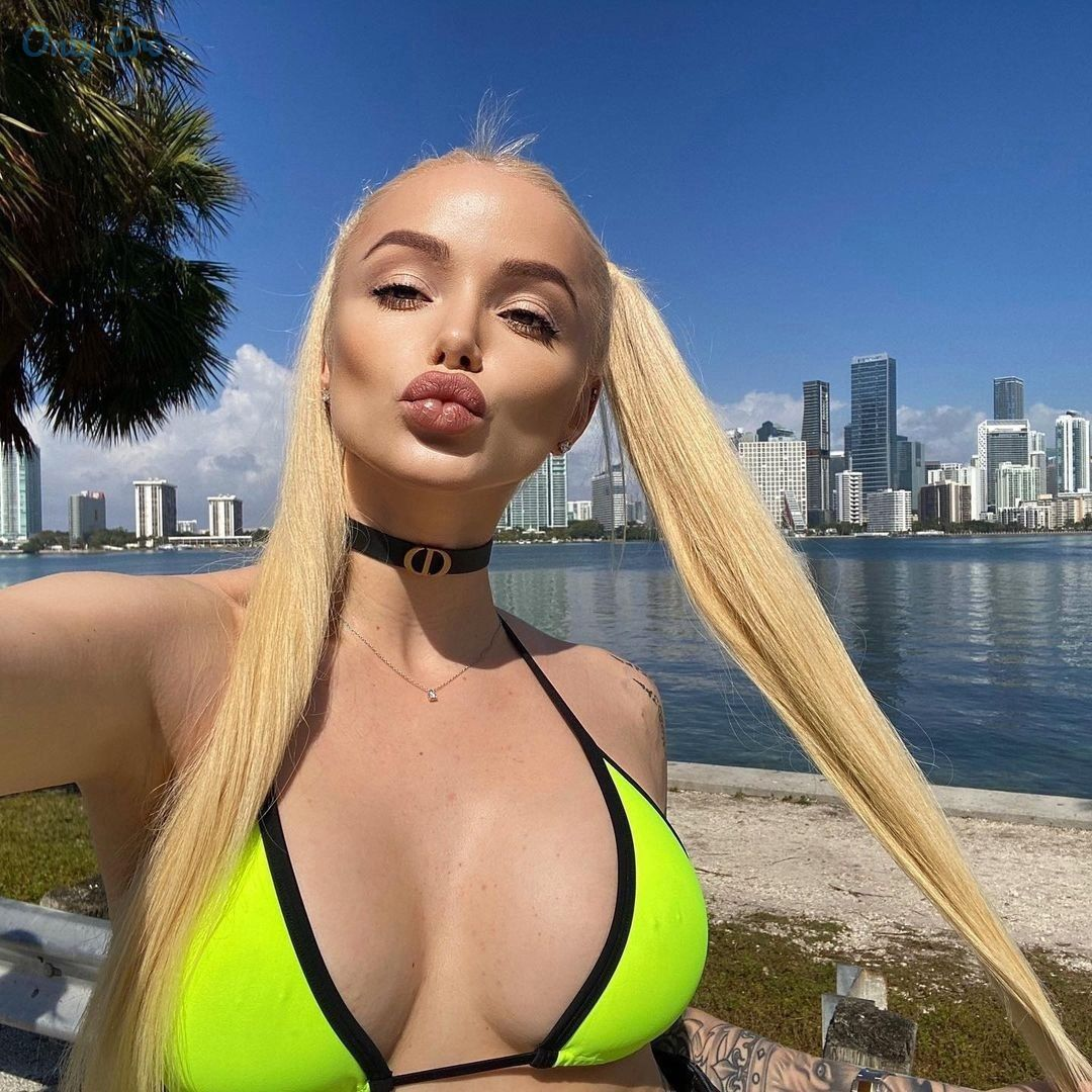 Exclusive photo of beautiful Blonde by Only Girls (@only-girls) and real Bikini and Long Hair