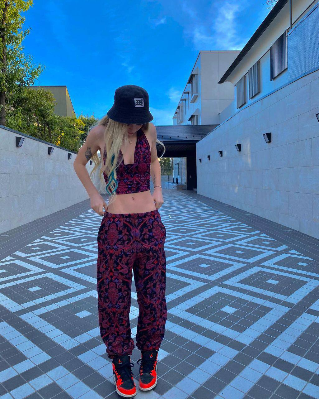 Exclusive photo of beautiful Blonde by Only Girls (@only-girls) and real Long Hair and Pants