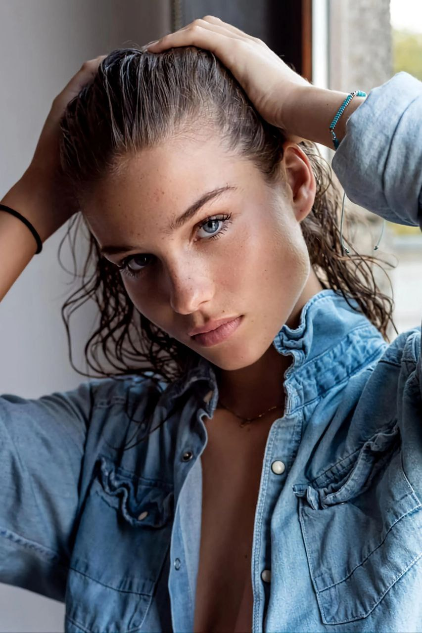 Exclusive photo of beautiful Brunette by Only Girls (@only-girls) and real Blue Eyes and Beautiful