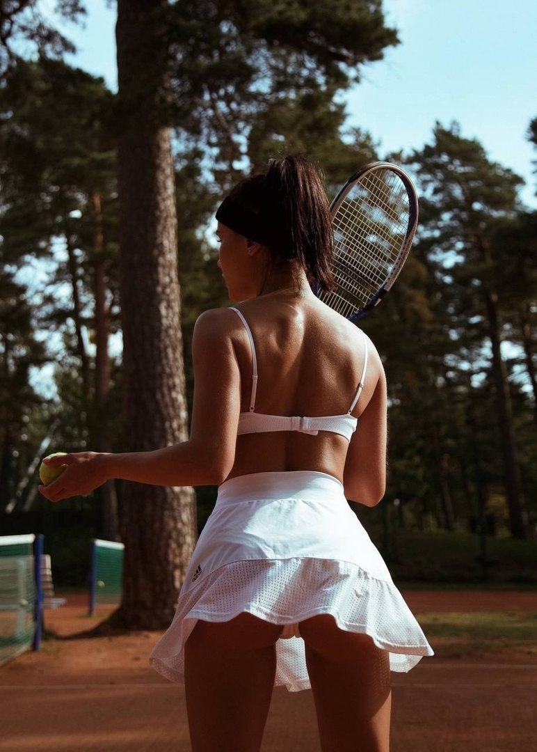 Exclusive photo of beautiful Athletic by Only Girls (@only-girls) and real Female and Sports Bra