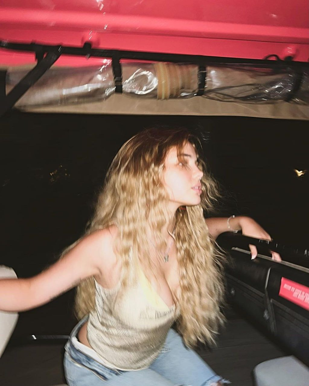 Exclusive photo of beautiful Blonde by Only Girls (@only-girls) and real Boat, Female and Curly Hair