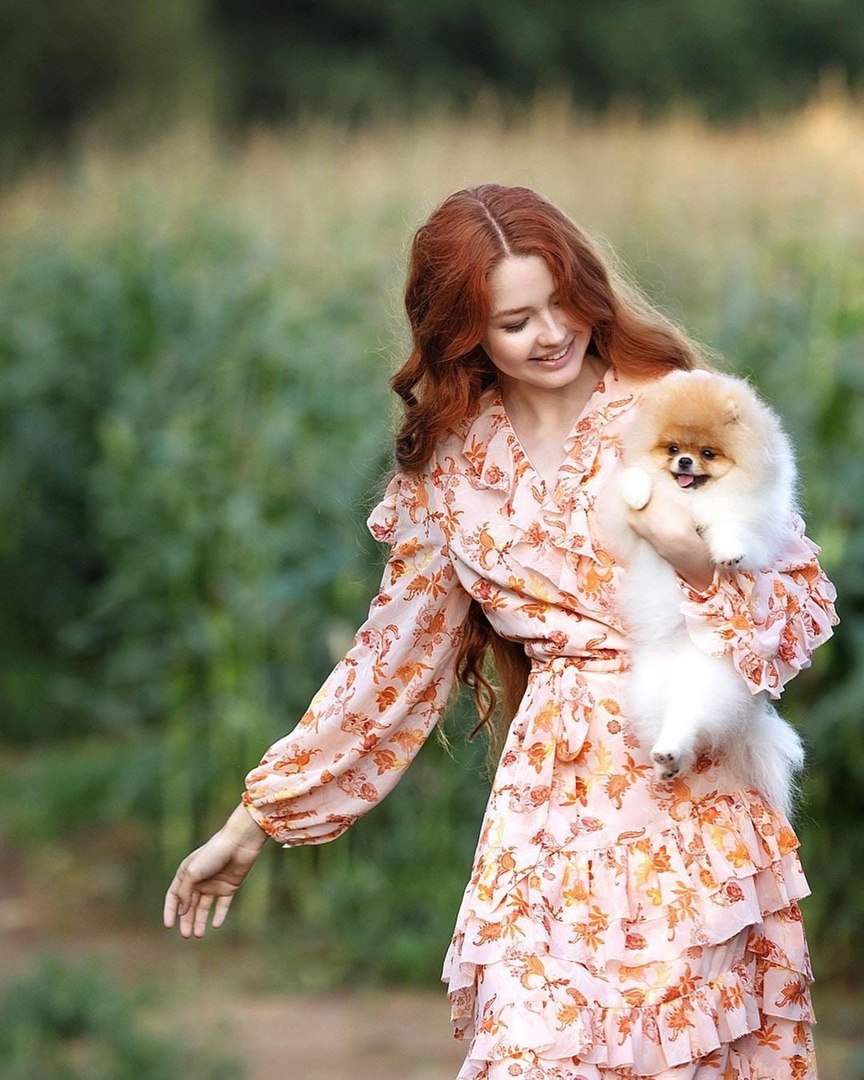 Exclusive photo of beautiful Dress by Only Girls (@only-girls) and real Outdoor, NSFW and Puppy