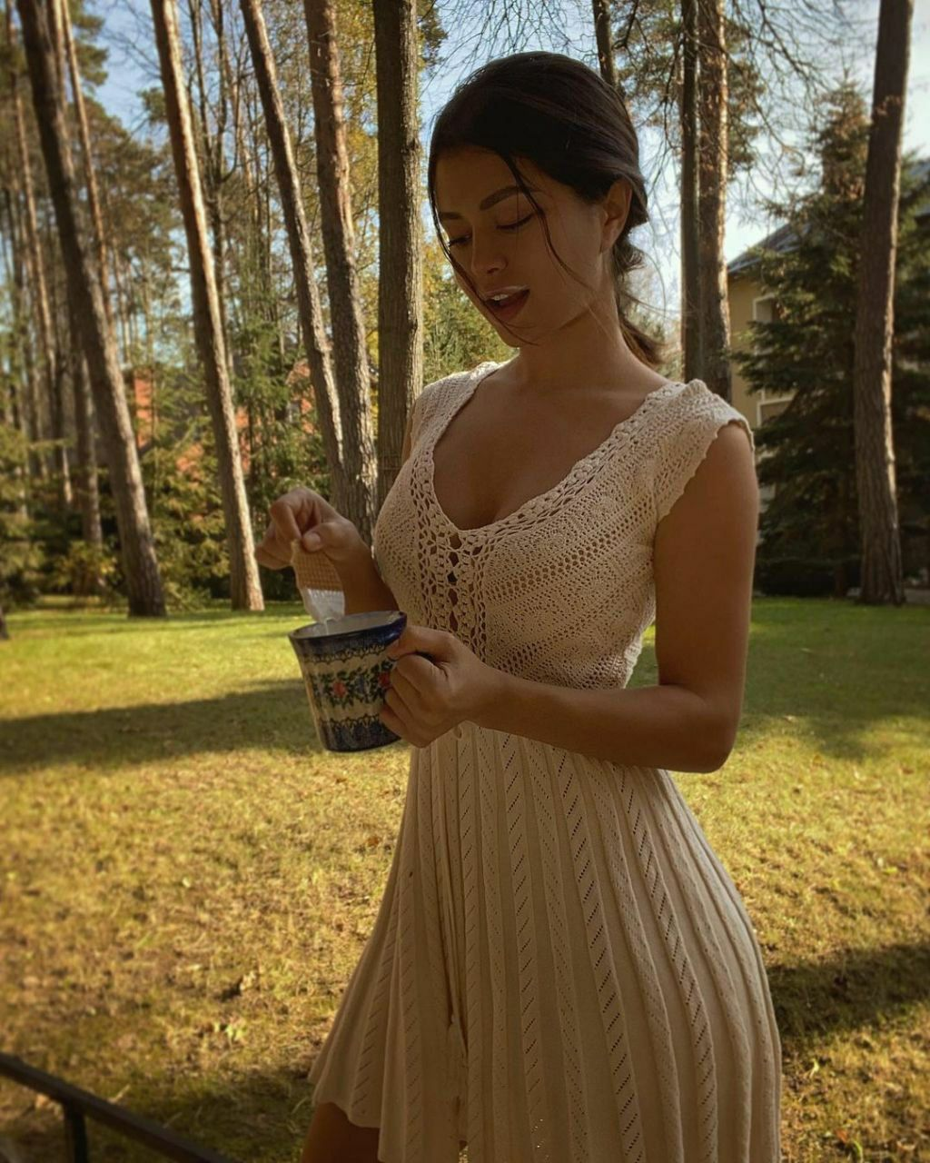 Exclusive photo of beautiful Brunette by Only Girls (@only-girls) and real Dress and Female