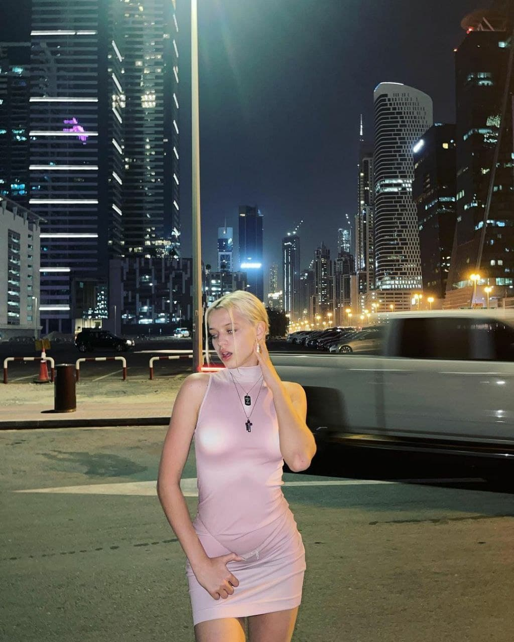 Exclusive photo of beautiful Blonde by Only Girls (@only-girls) and real Dress and Female
