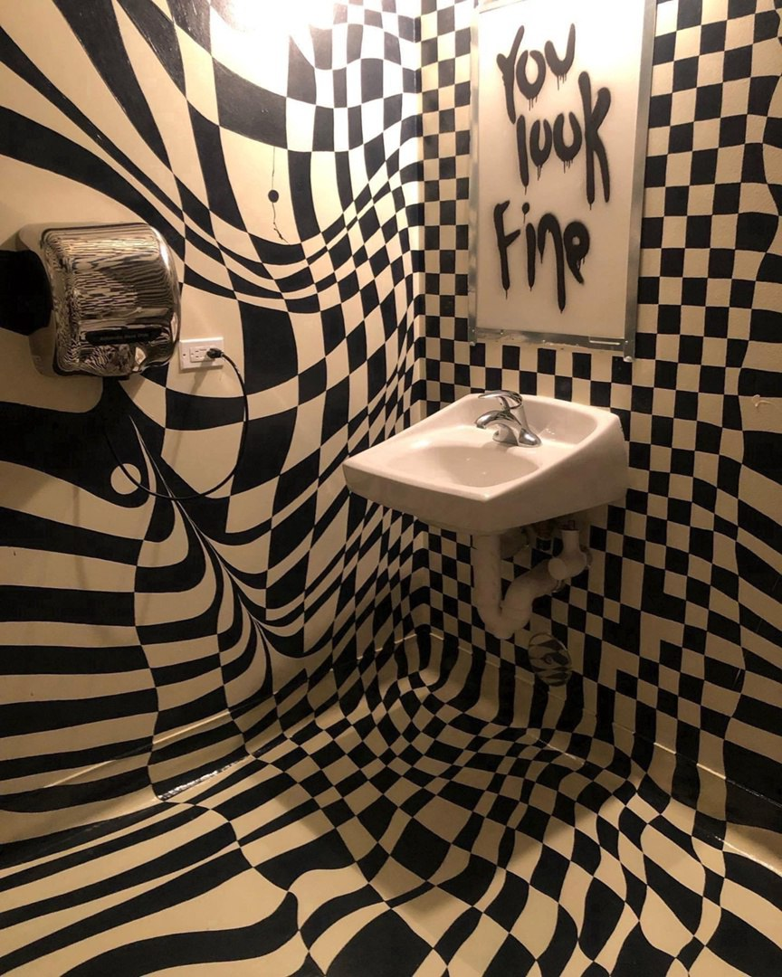Exclusive photo of beautiful Bathroom by Only Girls (@only-girls) and real Black and Mirror