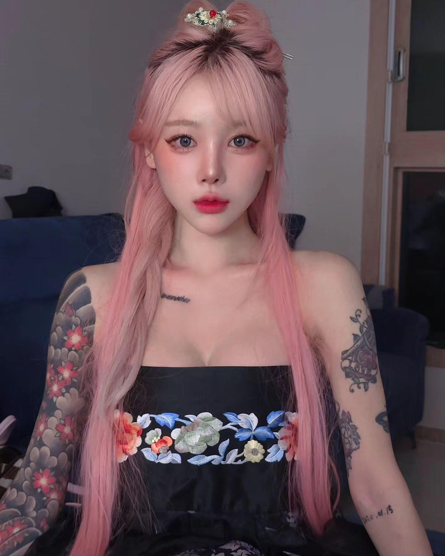 Exclusive photo of beautiful Asian by Only Girls (@only-girls) and real Big Tits and Babe