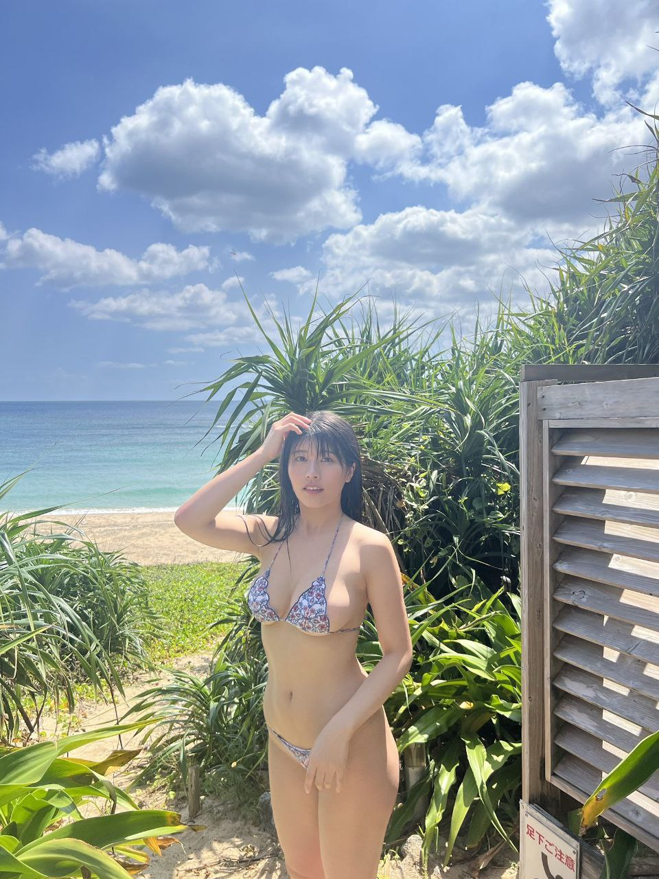 Exclusive photo of beautiful Asian by Only Girls (@only-girls) and real Brunette and Bikini