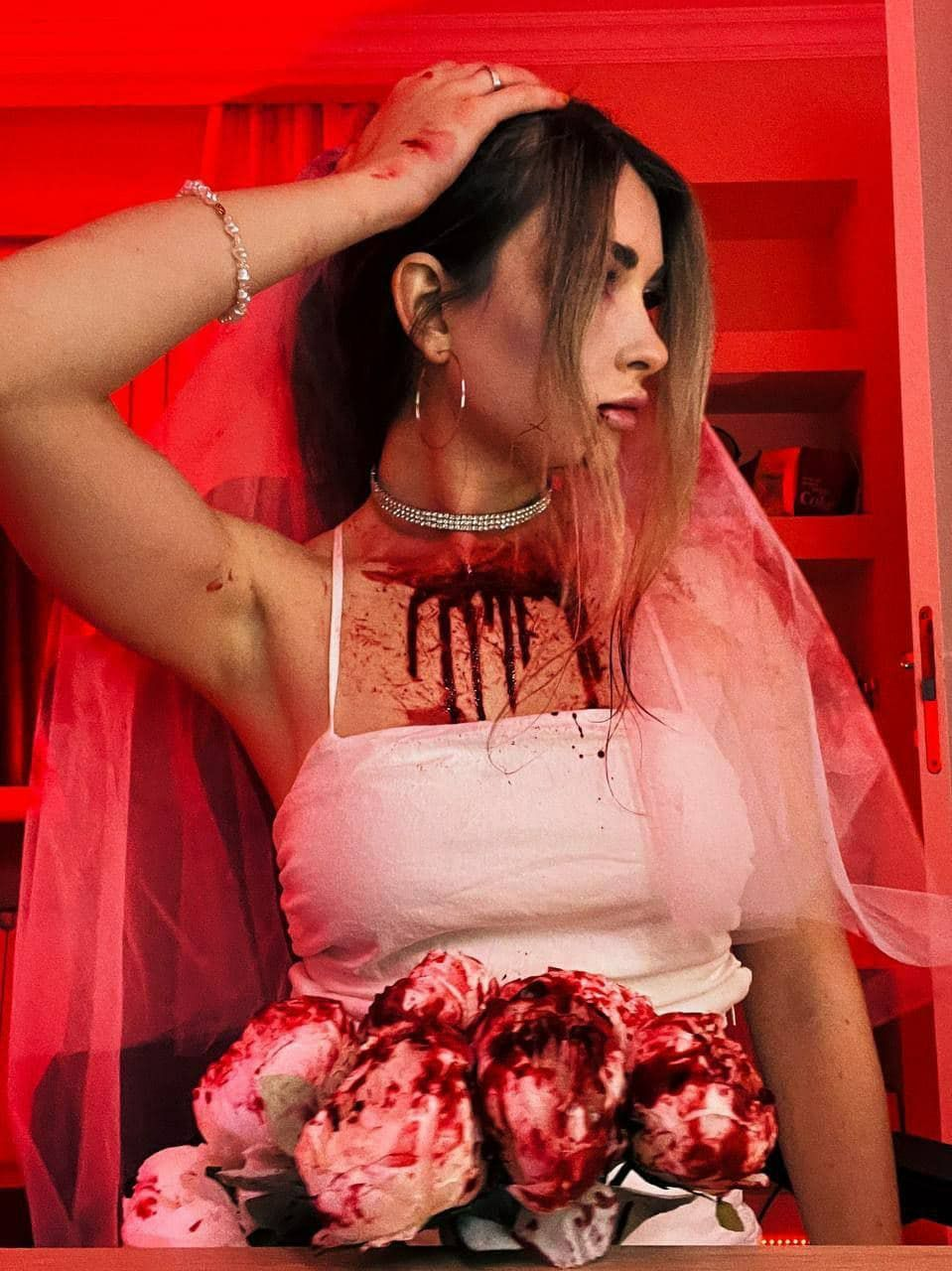 Exclusive photo of beautiful Bride by Only Girls (@only-girls) and real Costume, Female and Dress