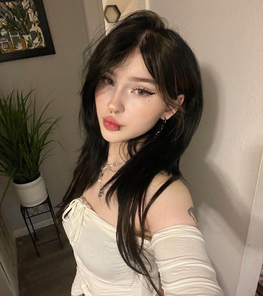 Exclusive photo of beautiful Asian by Only Girls (@only-girls) and real Brunette and Bangs