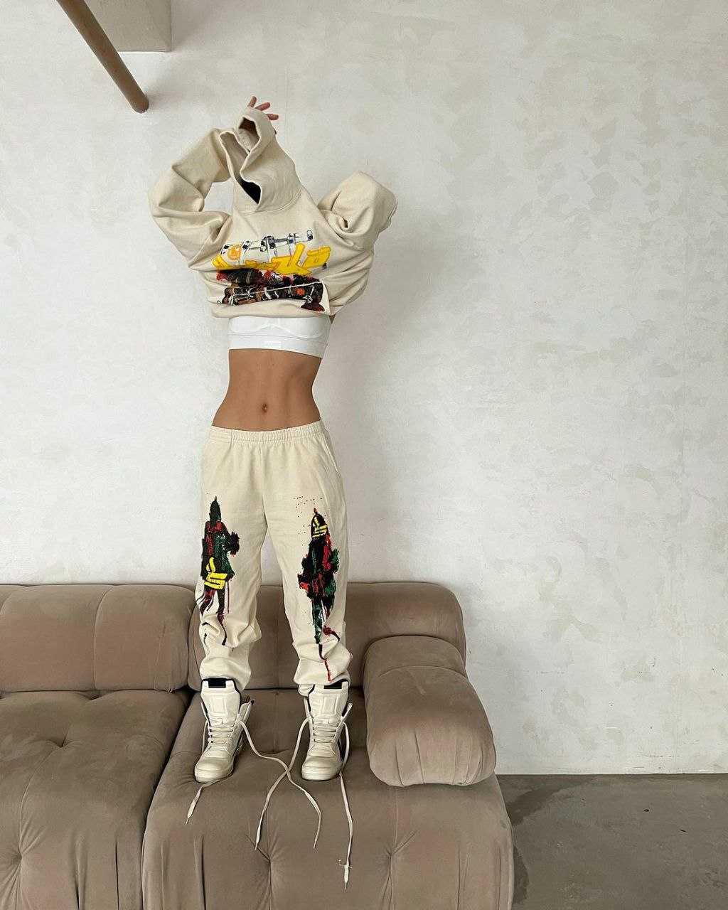 Exclusive photo of beautiful Boots by Only Girls (@only-girls) and real Pants and Sneakers