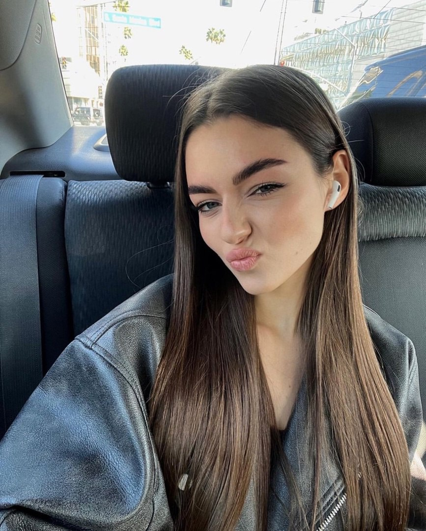 Exclusive photo of beautiful Brunette by Only Girls (@only-girls) and real Car, Selfie and Female