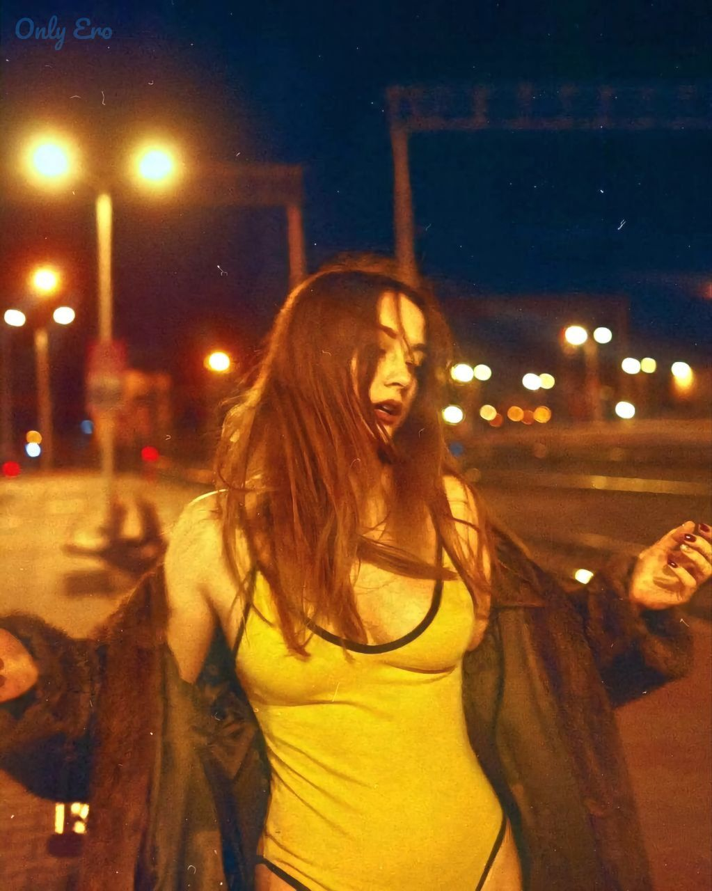 Exclusive photo of beautiful Female by Only Girls (@only-girls) and real Outdoor and Night