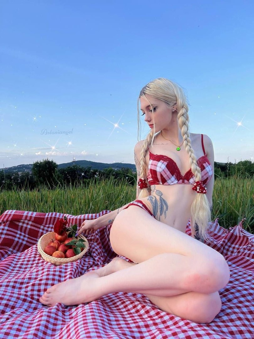 Exclusive photo of beautiful Blonde by Only Girls (@only-girls) and real Bikini and Long Hair
