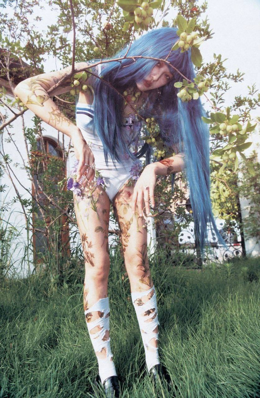 Exclusive photo of beautiful Asian by Only Girls (@only-girls) and real Alt and Art