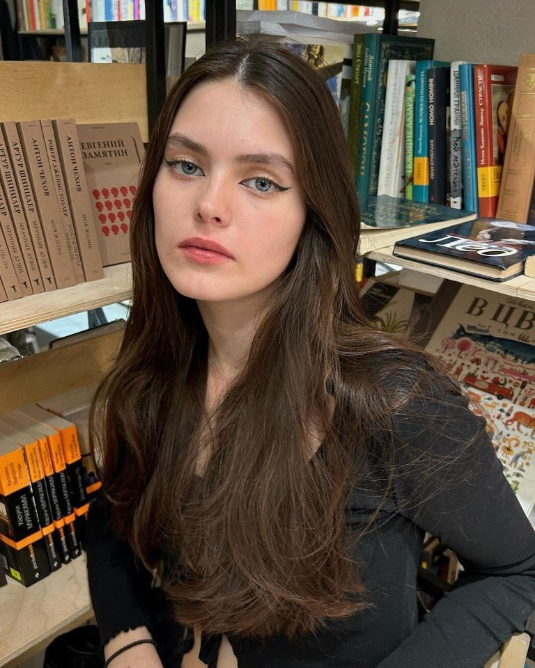 Exclusive photo of beautiful Brunette by Only Girls (@only-girls) and real Blue Eyes and Female