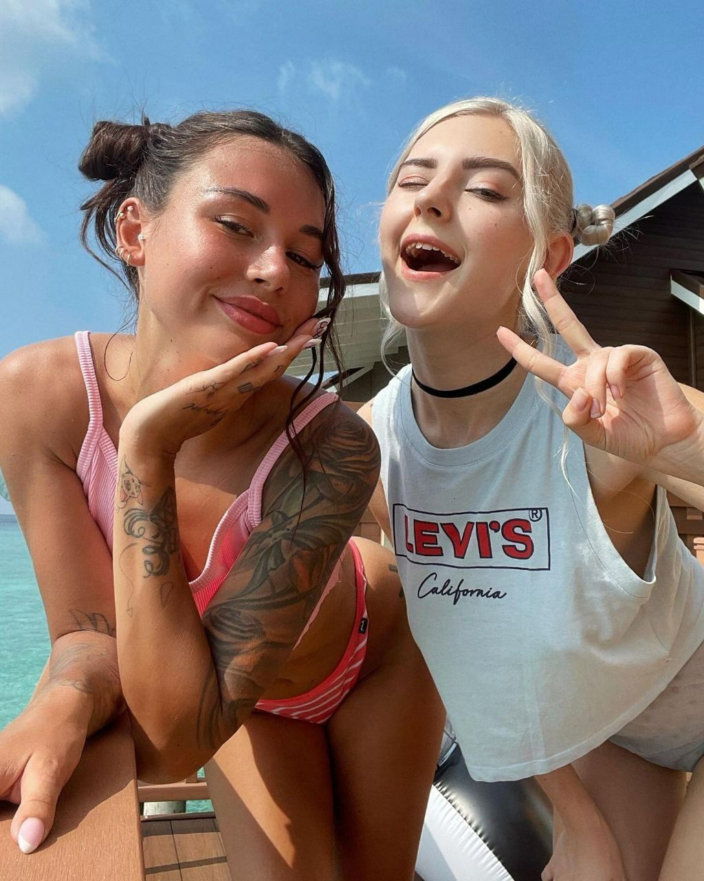 Exclusive photo of beautiful Brunette by Only Girls (@only-girls) and real Best Friends and Female