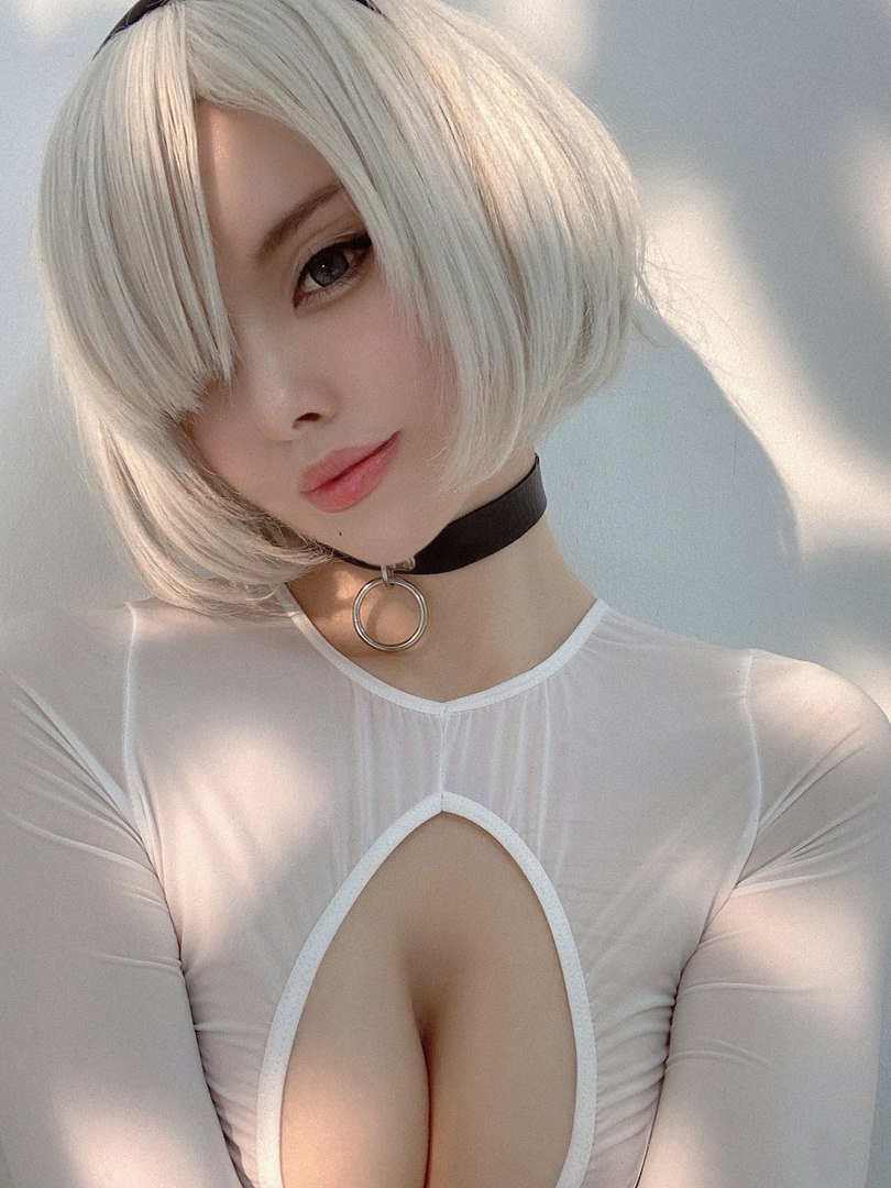 Exclusive photo of beautiful Bodysuit by Only Girls (@only-girls) and real Bangs, Cleavage and Cosplay